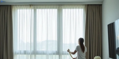 Delicate fabric curtain stain removal silk velvet sheer pallara treatment