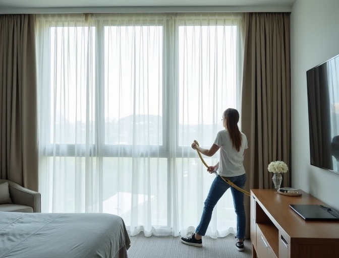 Pallara Sheer Curtain Cleaning